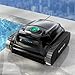 WYBOT M1 Robotic Pool Vacuum Cleaner, 7 Modes & 6 Paths, Dual Filtration, App Control, 120W Brushless Motor, 10,000mAh Battery, 300mins Runtime, Covers 4,305 Sq.Ft, Black&Green