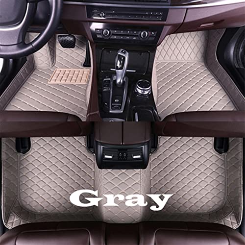 Tapis de sol Audi Q7 2006-2015 sur mesure à 5 sièges gris - ESPYN - 3