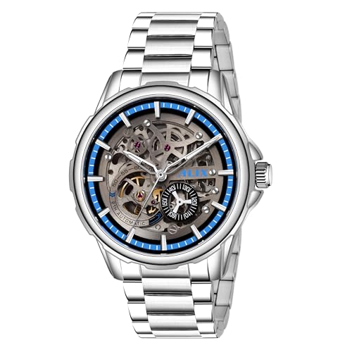 Image of ALIX AL2918 Men Fashion Multifunction Analog Watch Stainless Steel Strap Waterproof Casual Watch