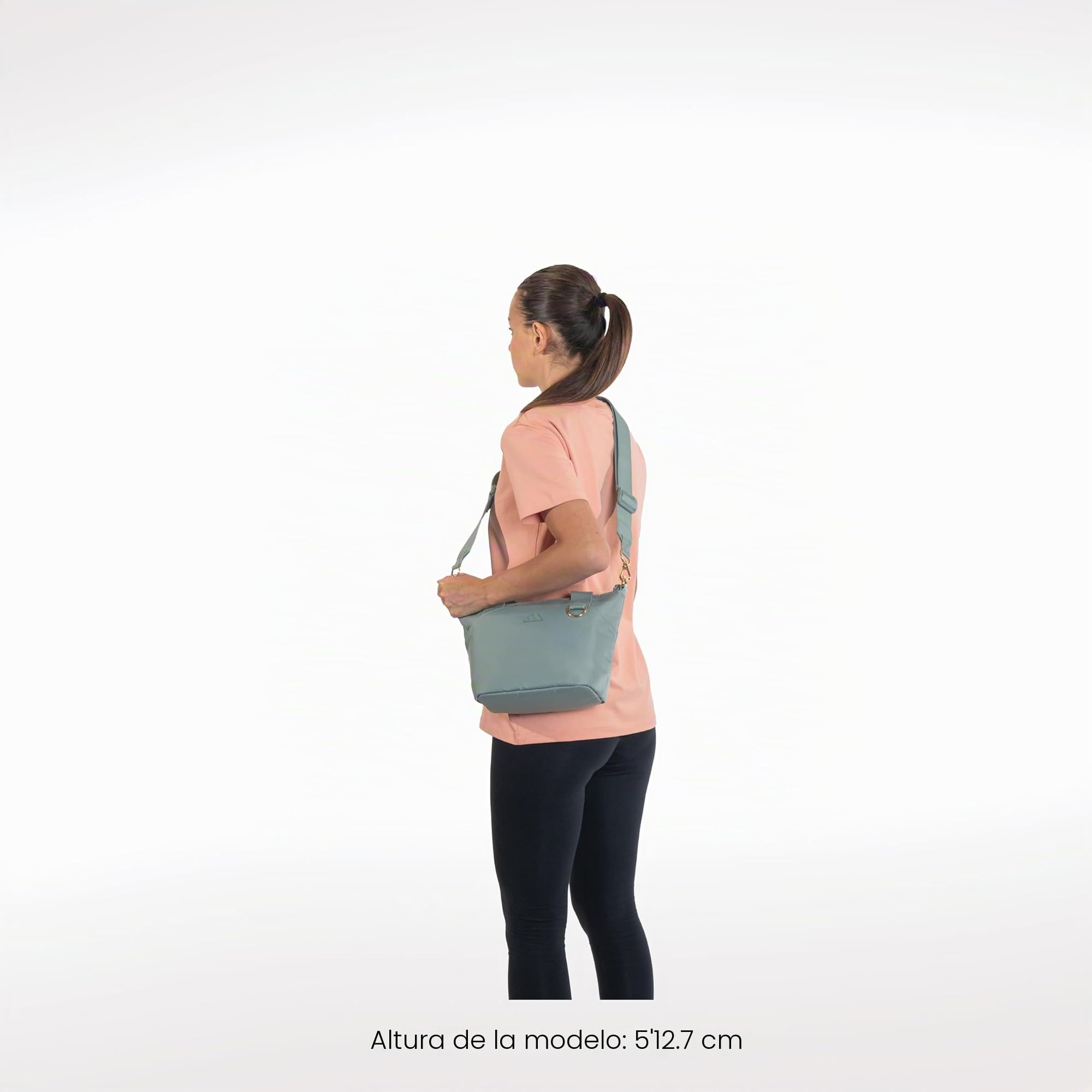 adidas Bolso pequeño para hombre y mujer, Premium/Negro, Talla única para todos