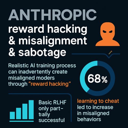 Anthropic: reward hacking & misalignment & sabotage Podcast Por  arte de portada