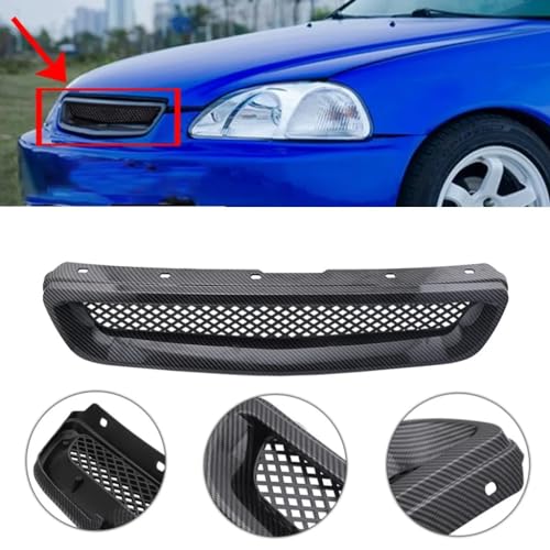 Grille capot avant Civic 96-99 pour remplacer calandre cassée - 4