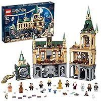La Camera dei Segreti di Hogwarts, Set Castello con Sala Grande e Minifigure d&rsquo;Oro del 20&deg; Anniversario
