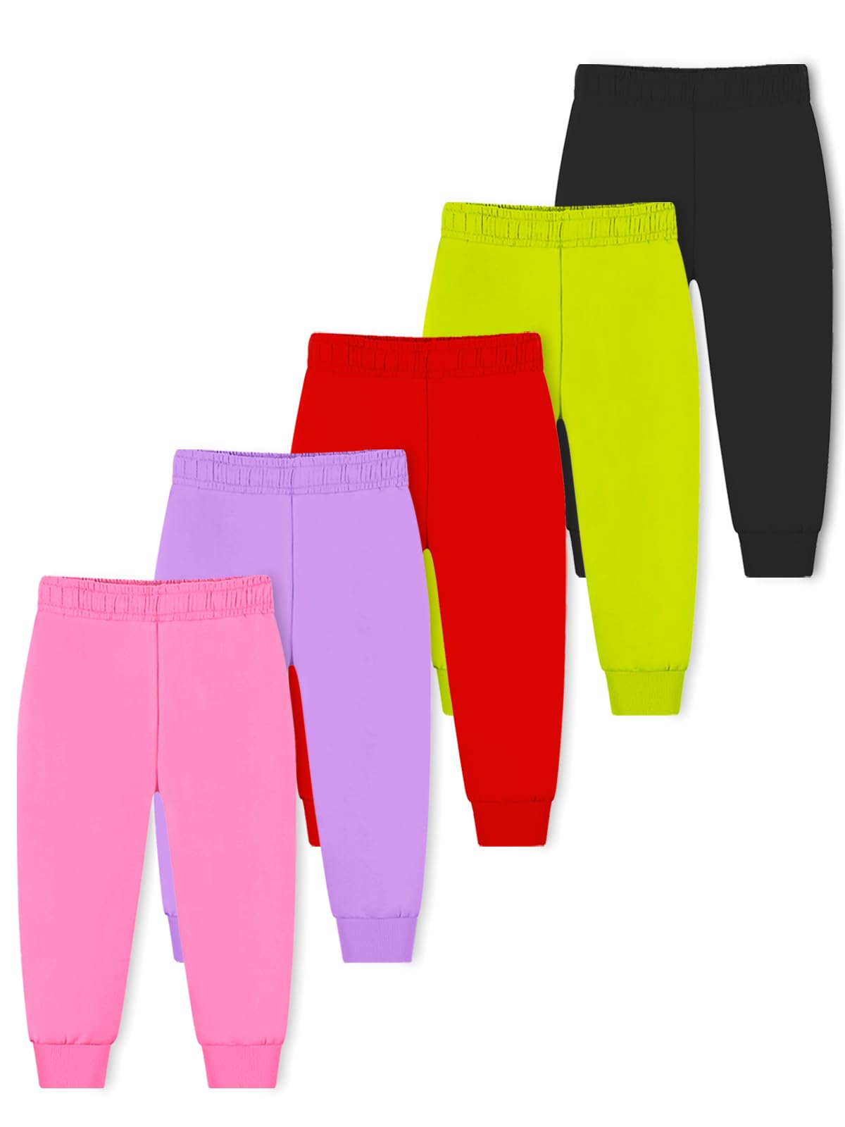 Trampoline Boys and Girls Pyjama Pants, Track Pants Pack of 5 (TRM-PJM-520) Multicolour - Image 2 thumbnail