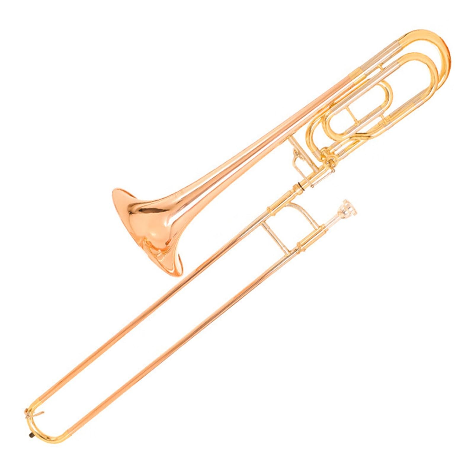 Puzon Puzon tenorowy B dur z brązu fosforowego odpowiedni dla początkujących instrumentów dętych blaszanych