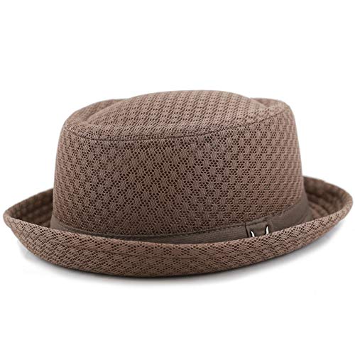 Image of The Hat Depot Unisex Light Weight Classic Soft Cool Mesh Pork Pie hat