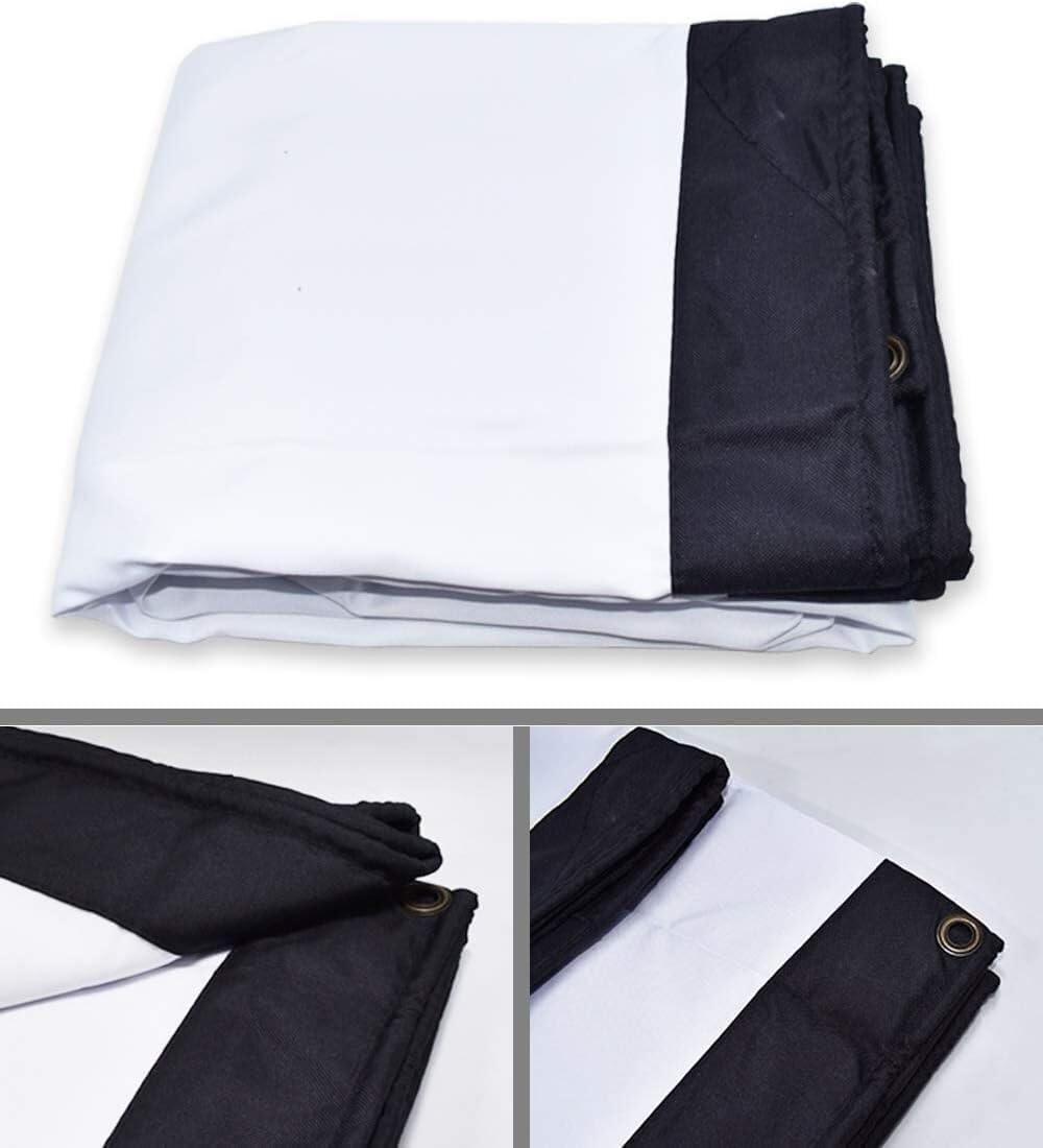 プロジェクタースクリーン 屋外 150 200 インチ 300 ホワイトクロス素材 180 250 オプション 16:9/4: 屋外プロジェクタースクリーン LEDプロジェクター用白布素材