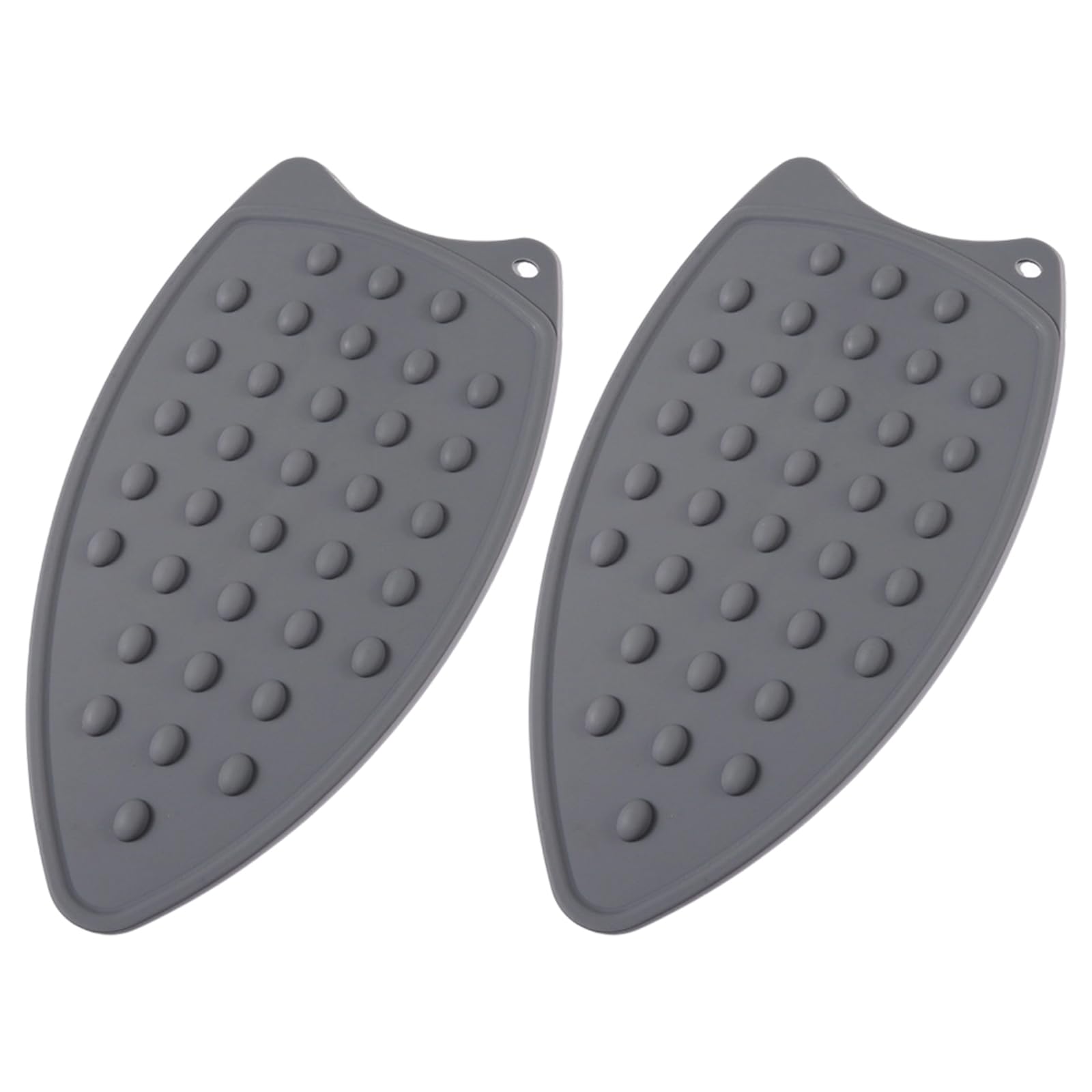 Xjdzineq 2Pieces Multipurpose Ironing Mat Provide Stable Surfaces Ironing Rest Pads for Efficient Garment Care Silicone Iron Rest Pad