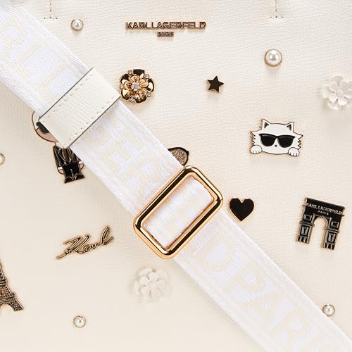 Image of KARL LAGERFELD Women's Maybelle Pins Satchel