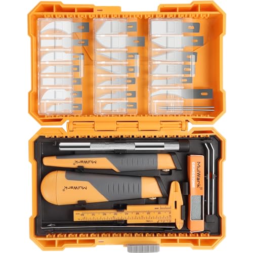 MulWark 41-Piece Precision Hobby Knife Set
