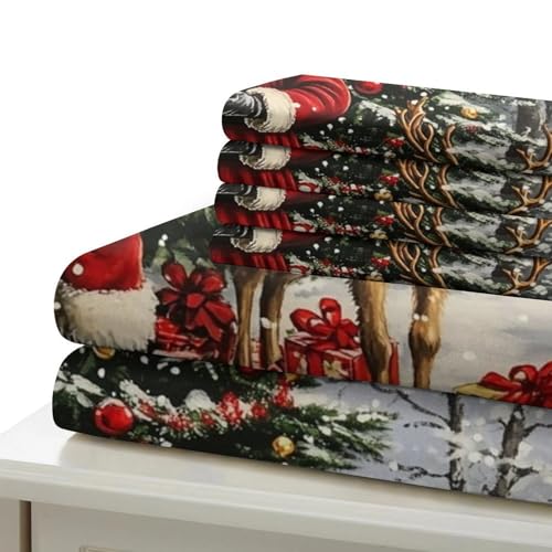 Parure de lit Noël confortable, idée cadeau pour adolescent