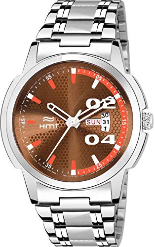 HEMT Analog Brown Dial Mens Watch-HM-GR091-BRW-CH… (B07MDK3N1P) Amazon Price History, Amazon Price Tracker