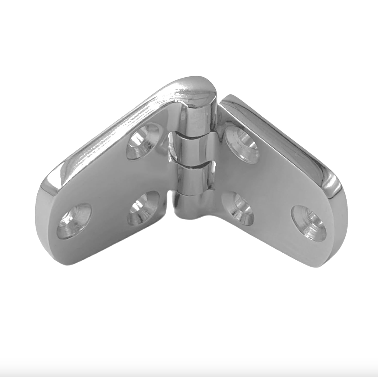 HS0071 Stainless Steel Hinges Bracket Hinge Steel Heavy Duty Stainless Steel V4A AISI 316 Opening Angle Top - Image 4