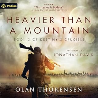 Heavier Than a Mountain Audiolibro Por Olan Thorensen arte de portada