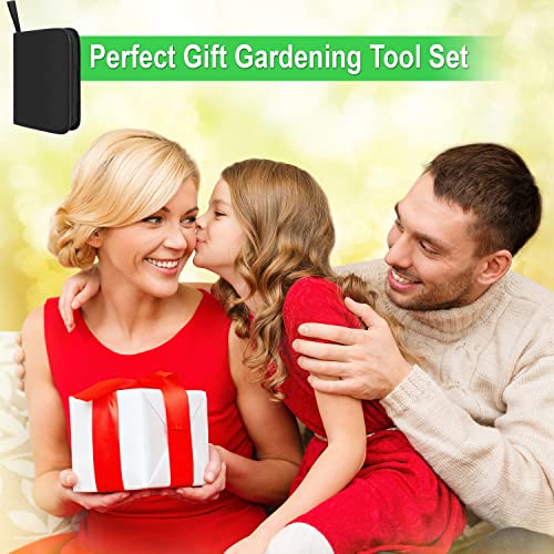 Bonsai Tools Kit- 24 PCS Bonsai Tree Kit Tools for Beginners, Bonsai Tool Set Bonsai Starter Trimming Care Kit Include Pruning Shears, Scissors, PU Leather Bag, Bonsai Pruning Kit for Women & Men - Image 6