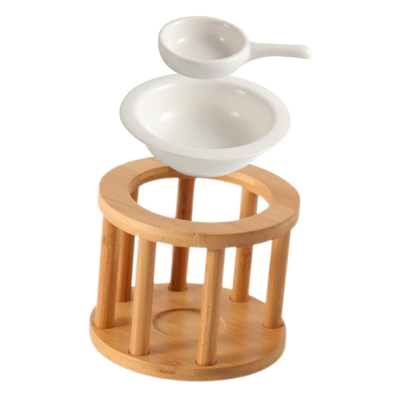 Diffuseur huiles essentielles et brûleur de cire parfumée céramique pour salon cocooning