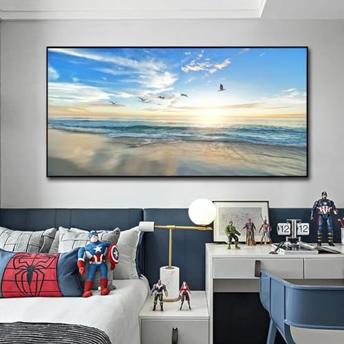 Affiches et impressions murales lever du soleil pour un salon apaisant
