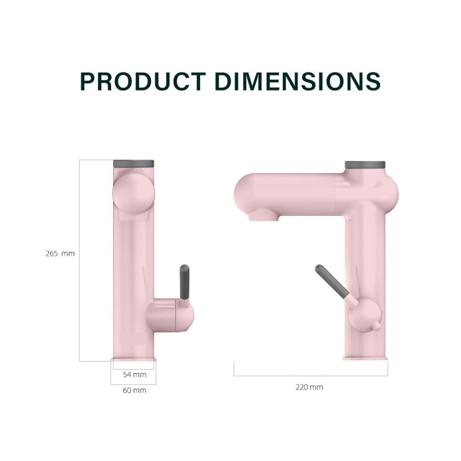 Scaldabagno elettrico Acqua calda istantanea che scorre Rubinetto elettrico 2 in 1 Rubinetto da cucina Bagno LED digitale(Pink)
