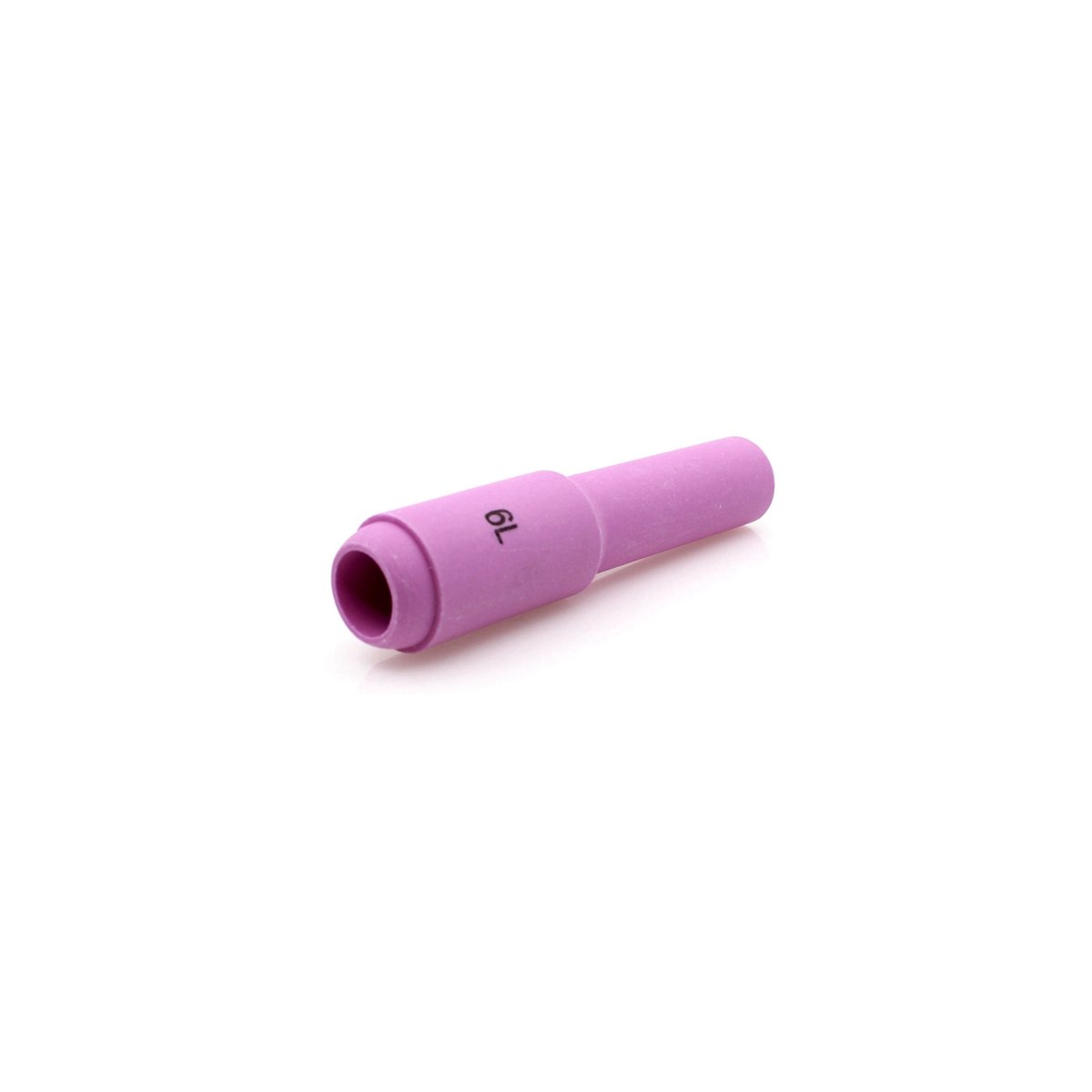 Ceramiczne dysze z długim kubkiem z tlenku glinu 10N48L #6L 10mm i 3/20.3 cm do palnika spawalniczego TIG 17, 18 i 26 Sereis QTY-10