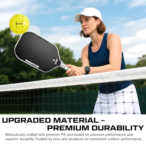 image for Srikel Outdoor Pickleballs - USAPA Approved Pickleball Balls, Seamless