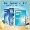 Lumineux Teeth Whitening Bundle | Peroxide-Free Whitening Strips (21 Treatments) + 10% Nano Hydroxyapatite Toothpaste (2 Pack) | Enamel-Safe Whitening Without Sensitivity | Fluoride-Free