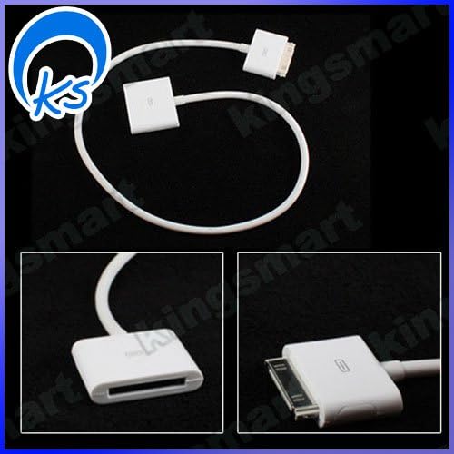 RadTech ProCable Dock Extender 19-Inch Cable for All iPods and iPhones - White