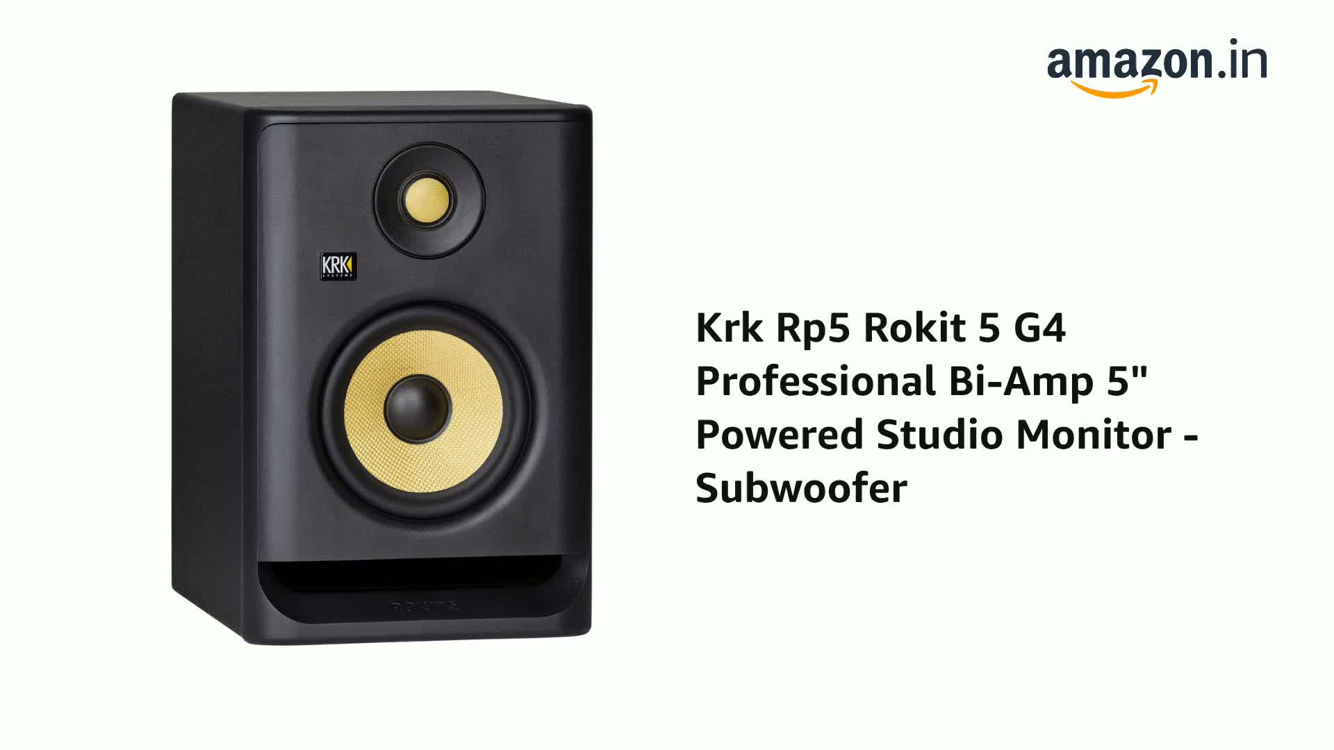 Krk Rp5 Rokit 5 G4 Professional Bi-Amp 5
