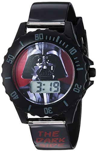 Star Wars Boy's Quartz Plastic Casual Watch, Color:Black (Model: DAR3514)