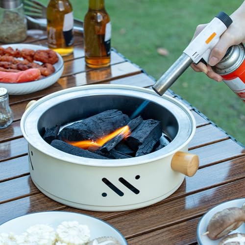 Poêle à charbon portable et petit barbecue pour la maison