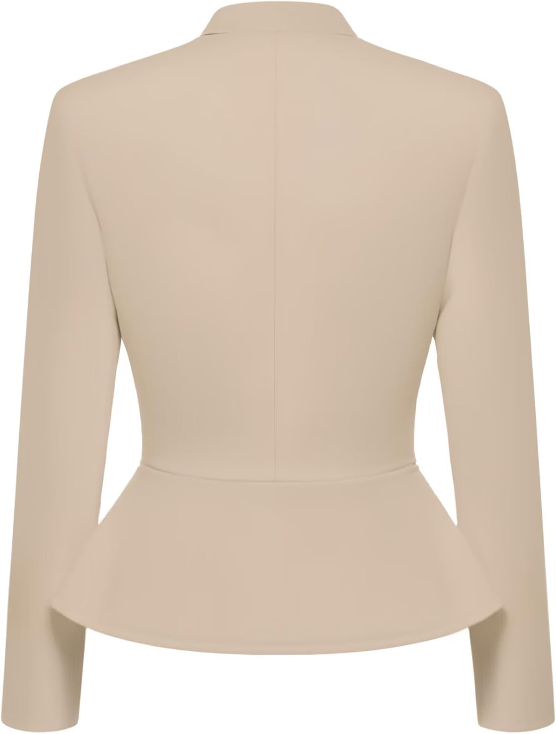 Hybrid & Company Women's Casual Work Office Elegant Open Front Premium Nylon Blazer Jacket - Image 5