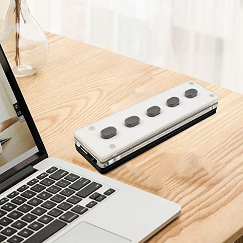 Clavier de jeu programmable sans fil : optimisez vos macros sur 5 touches double mode USB - 7