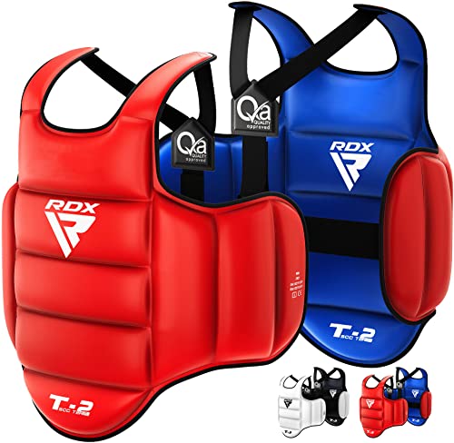 RDX Reversible Kampfsport Brustschützer Rot/Blau