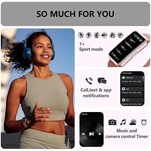 Keepi Fitness Tracker With 24/7 Heart Rate Monitor And Blood Pressure Activity Tracker, Sleep Tracker With Calorie Step Counter, Ip68 Waterproof (Metal Gold) #TOP2