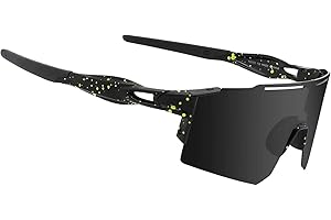 All Black Pit Vipers Guardian Polarized Cycling Sunglasses
