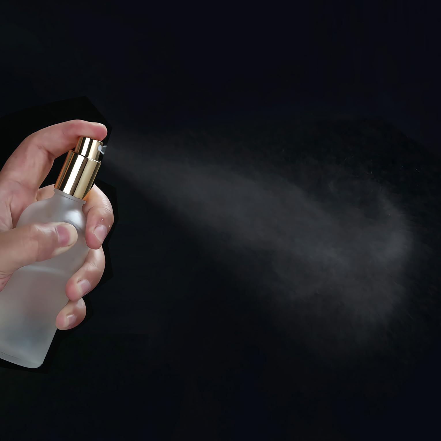 24 Pezzi 15ml Vuoto Bottiglie Atomizzatore Vetro Trasparente Opaco di Profumo con Tappi di Profumo flacone spray Con Sprayer per Vita Quotidiana+ 1 x imbuto