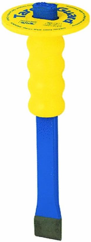 Dasco G337 12-Inch by 1.25-Inch Flat Utility Chisel with TargetGuard