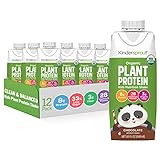 KinderSprout Protein Shake | Organic & Plant Based, Great for Kids | On-the-go and Lunchbox Safe |...