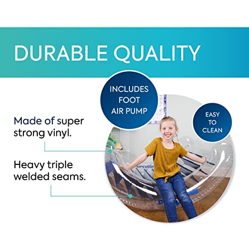 image for Bouncy Bands BouncyBand Inflatable Sensory Rocker Chair – 56” x 43