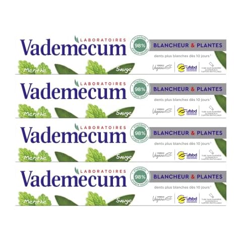 Dentifrice Vademecum Blancheur et Plantes Cover