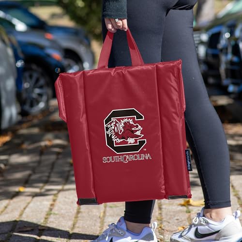 Image of Logo Brands Officially Licensed NCAA Unisex Stadium Seat, One Size, Team Color