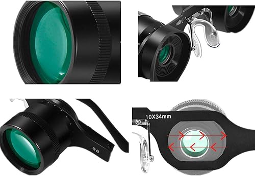 Miniatura 2 de DPLUS Prismáticos de pesca, gafas de ópera, gafas binoculares profesionales para pesca, deportes, conciertos, teatro, ópera, televisión, visitas