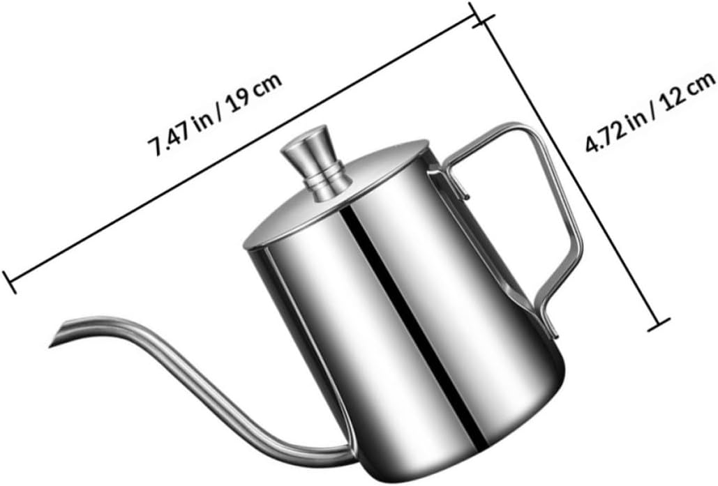 Stainless Steel Coffee Pot with Lid, Tea and Juice Server for Home