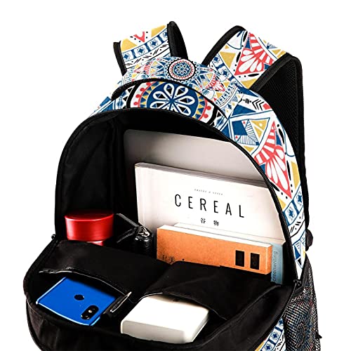Sac à dos ordinateur portable avec fermeture éclair solide pour ados - 4