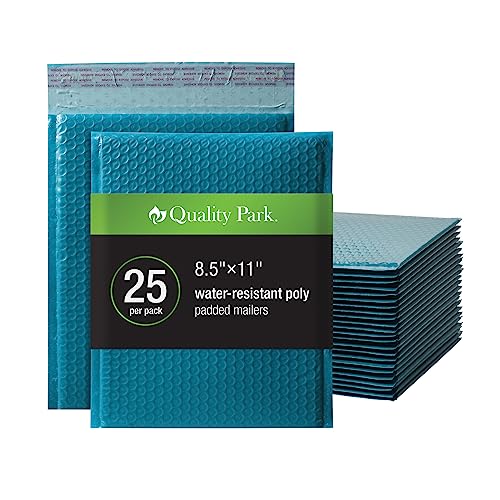 Quality Park Blaue Luftpolster-Versandtaschen, 25 Stück