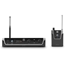 LD Systems U308 IEM In-Ear Monitoring System with Transmitter and Bodypack 863-865 MHz + 823-832 MHz Black