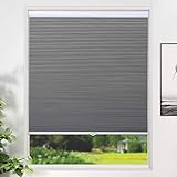 Cellular Shades Blackout Blinds Cordless Honeycomb Window Shades for Bedroom, Blinds for Window and