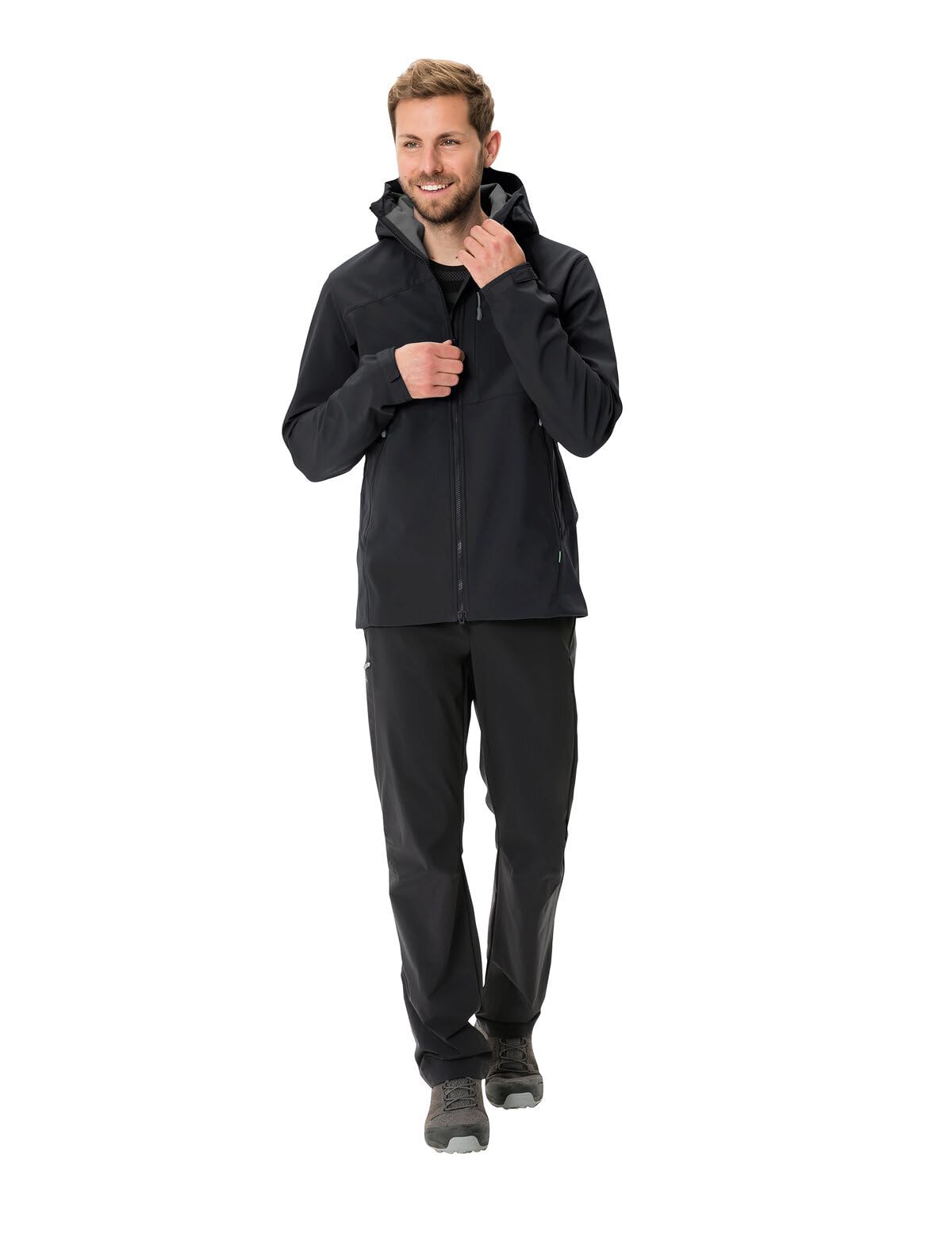 VAUDE Herren Shoftshelljacke Roccia Softshell Jacket II, 100% winddicht, atmungsaktiv, wasserabweisend