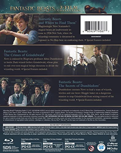 Fantastic Beasts 3-Film Collection (Blu-ray) - Image 4