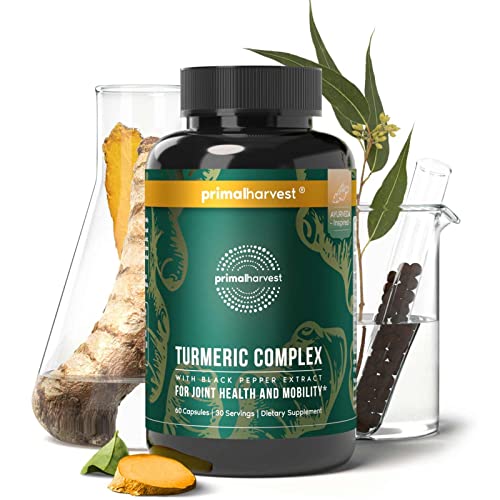 Primal Harvest Primal Turmeric Curcumin With Black Pepper 60 Capsules #TOP7