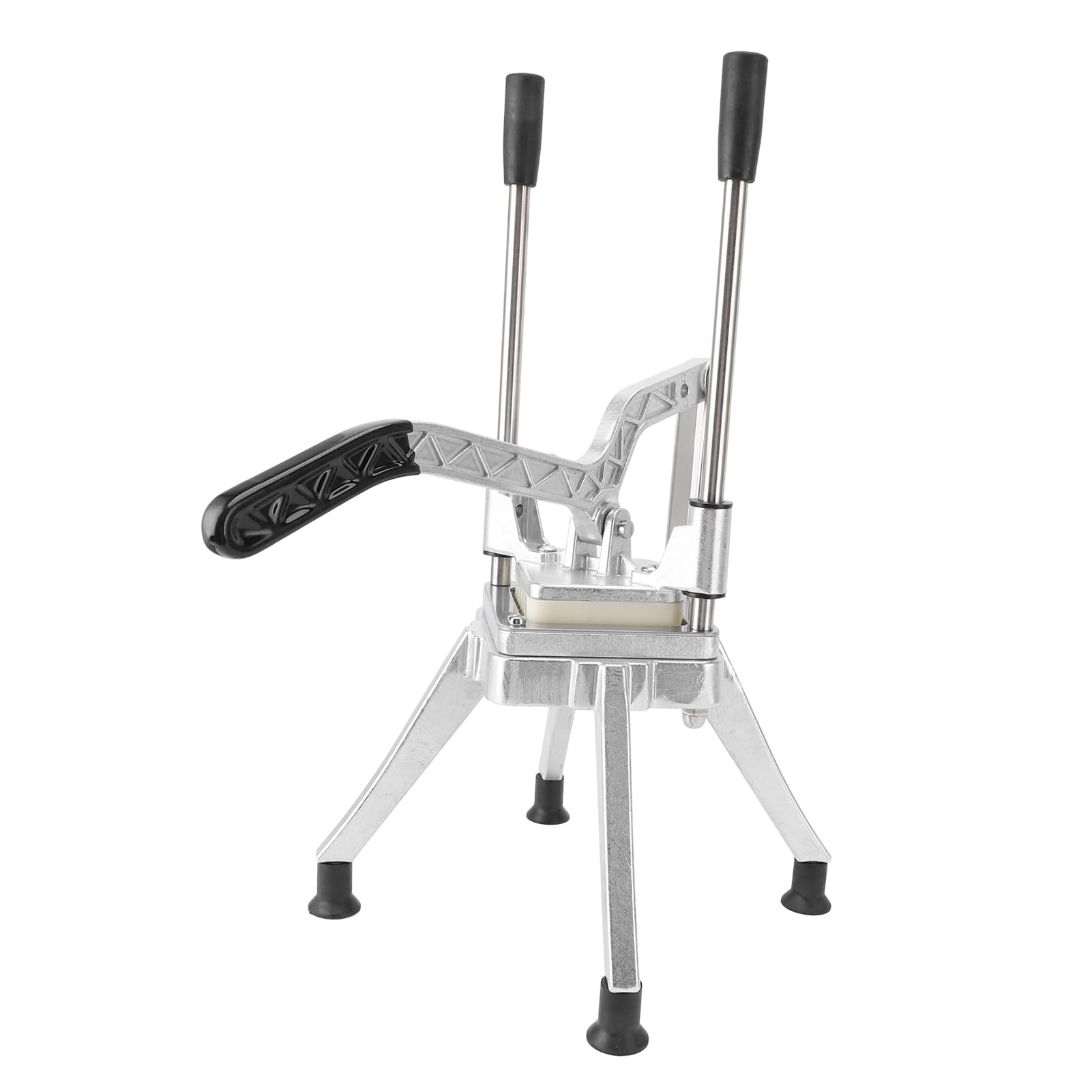 Generic Chopper de Vegetales, Cortador de Cebolla Fría Francés con 3 Cuchillas Reemplazo Aluminio Aleado Cortador Vegetales Dicer para Restaurantes Cocina en el Hogar